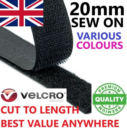Nastro cucire velcro 20 - in,